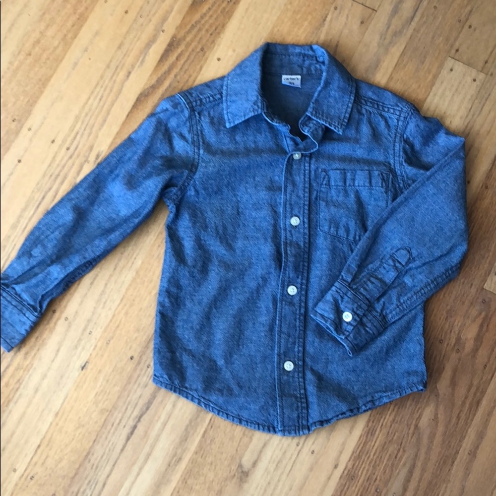 Long sleeve Chambray Shirt